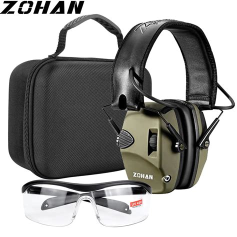 Zohan Earmuffs Active Headphones For Shooting Electronic Hearing