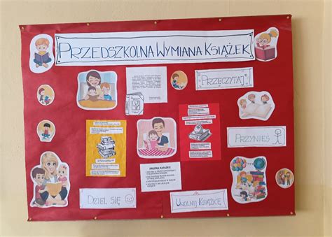 Przedszkolny punkt wymiany książek Przedszkole nr 84 Bursztynowy Domek