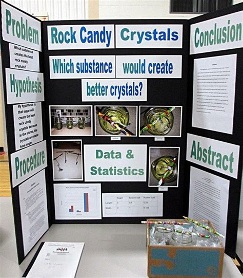 Rock Candy Science Fair Project