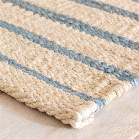 Poseidon Stripe Jute Rug