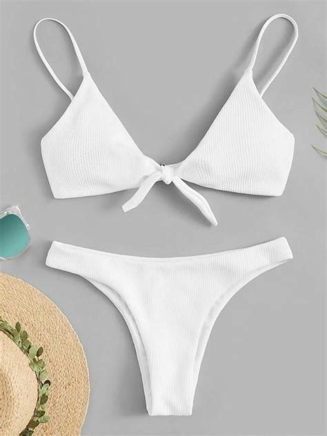 Self Tie With Triangle Panty Bikini Set Artofit