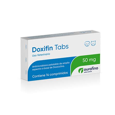 Doxifin 50mg X 14 Comprimidos Agroveterinaria Valejo