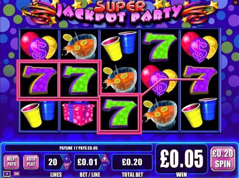 Super Jackpot Party Video Slot Machine