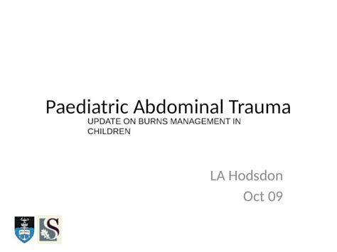 Pptx Paediatric Abdominal Trauma Dokumen Tips