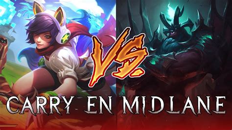 Carry En Midlane Ahri Vs Galio YouTube