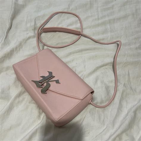 Christopher Kane Pink Crossbody Bag Depop