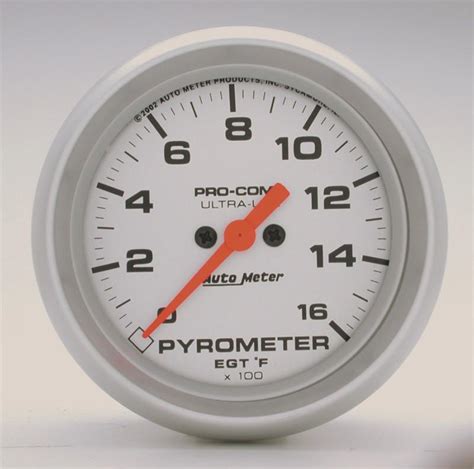 Purchase Auto Meter 4443 Ultra Lite Electric Pyrometer In Chino