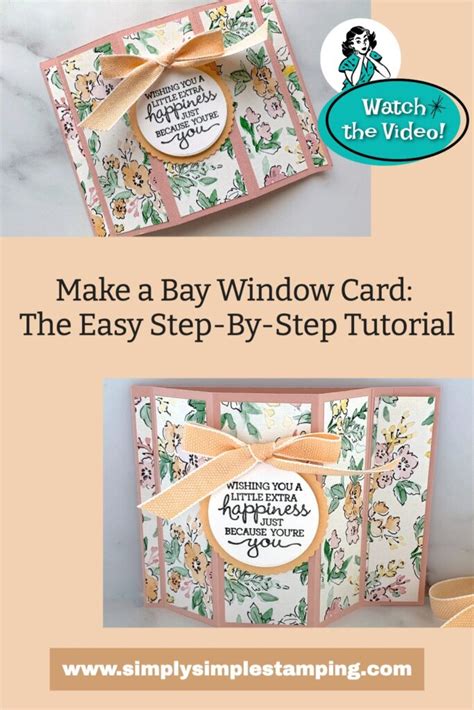 Make A Bay Window Card The Easy Step By Step Tutorial Artofit