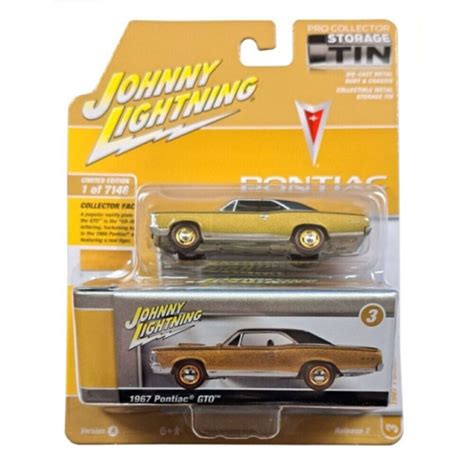 Miniature Pontiac Gto Johnny Lightning