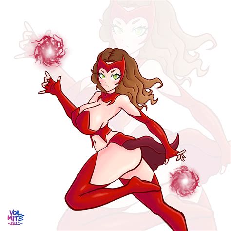 Scarlet Witch By Volmite Hentai Foundry