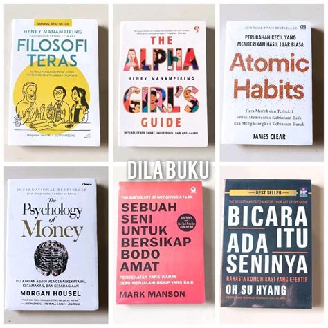 Jual Paket Buku Motivasi Filosofi Teras The Alpha Girls Guide