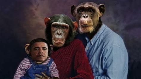 Portraying Obama As Chimp Not Like Showing Bush As One Its All