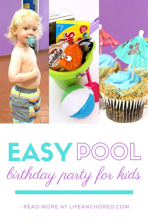 How to Throw an Easy and Fun Toddler Pool Party - Life Anchored