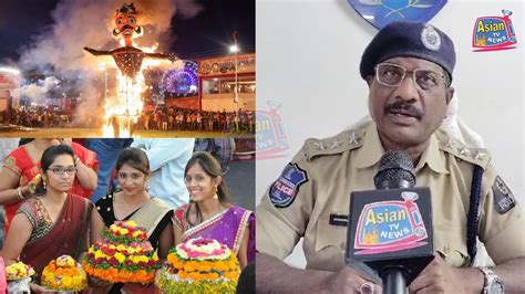 ACP Santosh Nagar Md Ghouse Ne Awaam Ko Dussehra Aur Bathukamma Ki