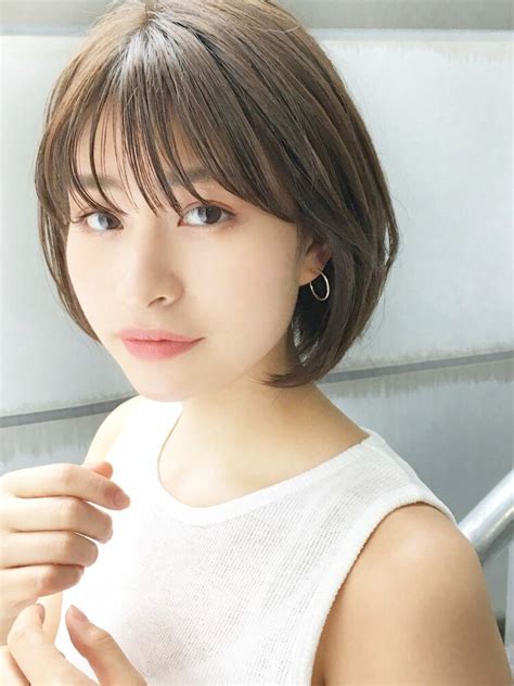 ひし形シルエットの大人ボブ可愛い2020｜emma Ginza（エマ ギンザ）naomiの髪型・ヘアスタイル・ヘアカタログ情報｜yahoo