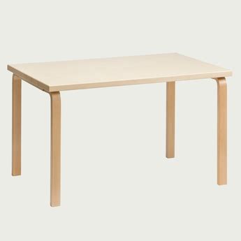 Artek Alvar Aalto Table 80A Lacquered Artek Alvar Aalto Dining