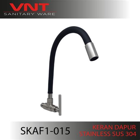 Jual VNT Kran Cuci Piring Flexible SKAF1 015 Stainless SUS304 Keran Air