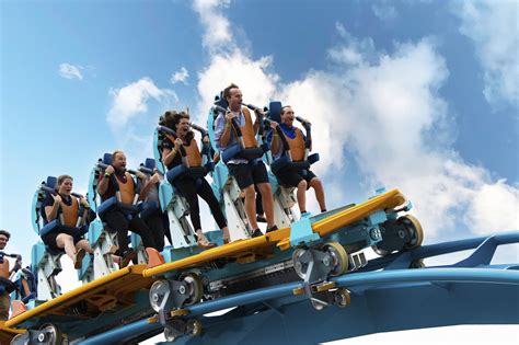 Surfs Up With SeaWorlds New Pipeline Coaster Pipeline The Surf Coaster