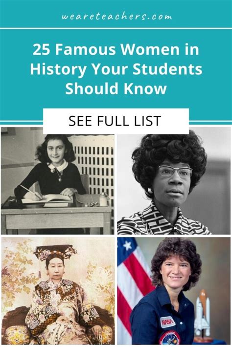 Famous Women In History Your Students Should Know Demoxia News