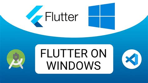 How To Install Flutter On Windows Setup Flutter Sdk Android Studio