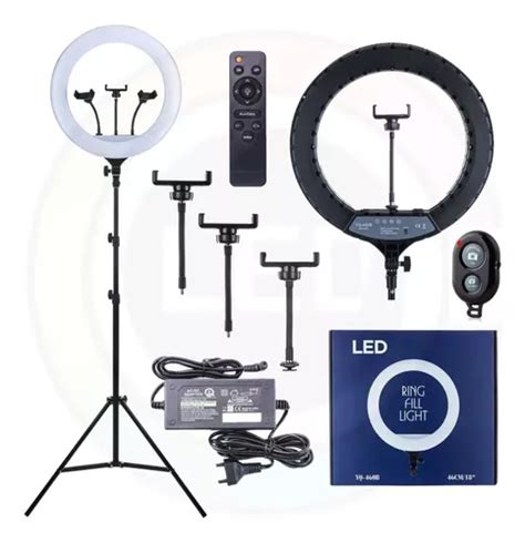 Aro De Luz Led Ring Fill Light Yq B Color Toneladas Con Estructura