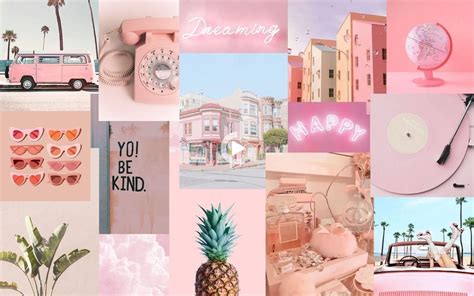 The Best 10 Pink Baddie Aesthetic Collage Wallpaper Laptop - img-jam