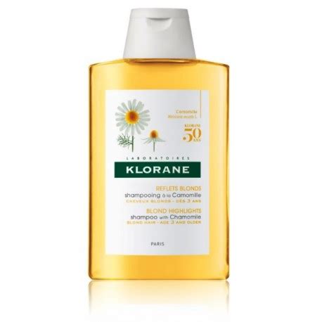 Klorane Chamomile Blond Highlights Nas Viesiems Plaukams