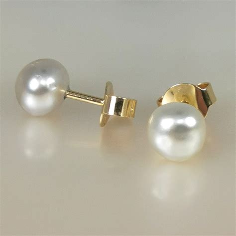 Tahiti Keshis Paire Boucles Doreilles OJ18K 67 Mm ArtOfPearls