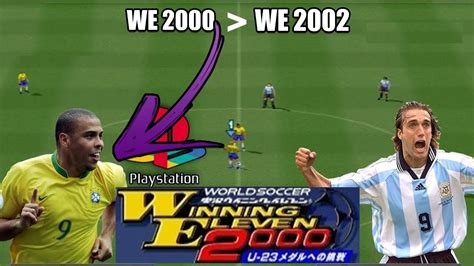 WINNING ELEVEN 2000 MELHOR QUE O 2002 YouTube