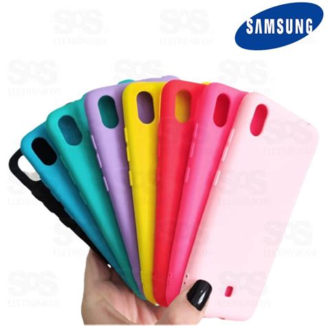 Case Aveludada Samsung S21 FE Cores Variadas Embalagem Simples