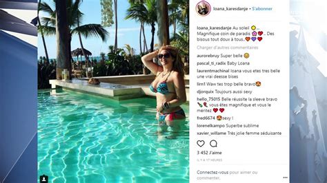 Loana Amincie Et Rayonnante Elle Saffiche En Bikini Sur Instagram