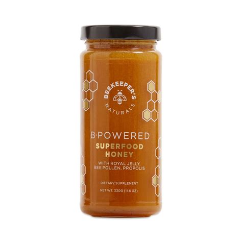 Beekeepers Naturals Bpowered Superfood Honey Thrive Market