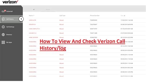 How To View And Check Verizon Call History Log Explained