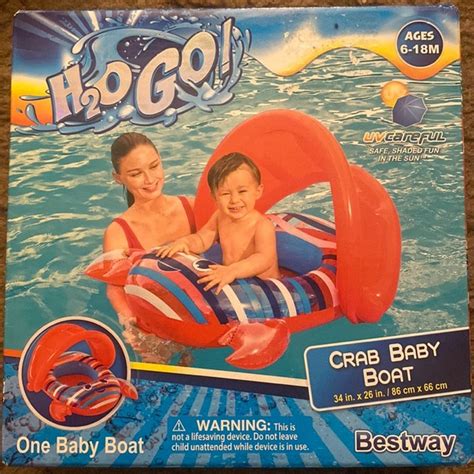 Bestway | Swim | Bestway H2o Go Inflatable Crab Baby Boat | Poshmark