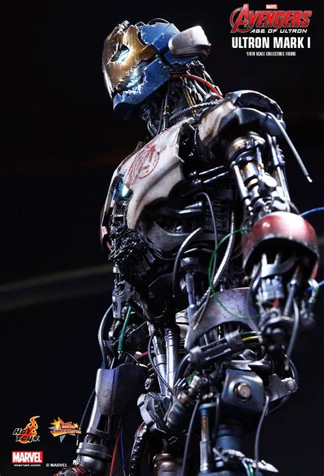 Toyhaven Hot Toys Mms Avengers Age Of Ultron Th Scale Ultron Mark I Cm Collectible