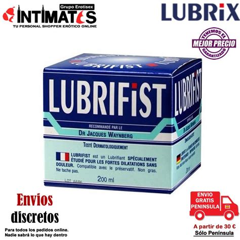 En honor Canguro infancia lubricante dilatador lubrifist patrón residuo