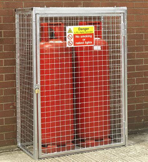 Gas Cylinder Storage Cages Lockers For Schools And Leisure