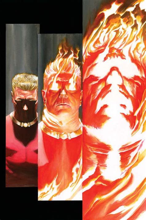 The Original Human Torch By Alex Ross Alex Ross Marvel Artwork