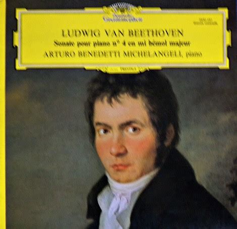 Ludwig Van Beethoven Arturo Benedetti Michelangeli Sonate Pour