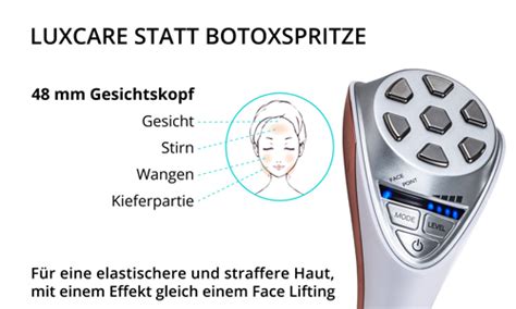 Luxcare Germany, kosmetisches Anti-Aging Gerät mit Serum 60 ml