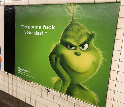 Subway Ads Gone A Little Far The Grinch Has Really Crossed A Line R