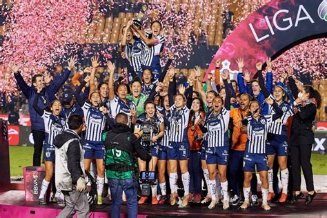 La Jornada Rayadas De Monterrey Son Campeonas De Liga Mx Femenil