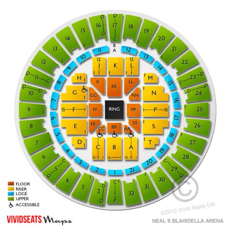 Neal S Blaisdell Arena Tickets - Neal S Blaisdell Arena Seating Chart ...