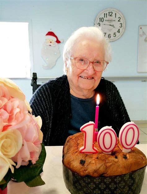 Elle a fêté ses 100 printemps