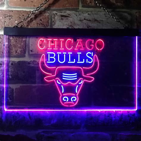 Chicago Bulls Logo Neon Like Led Sign Pro Led Sign