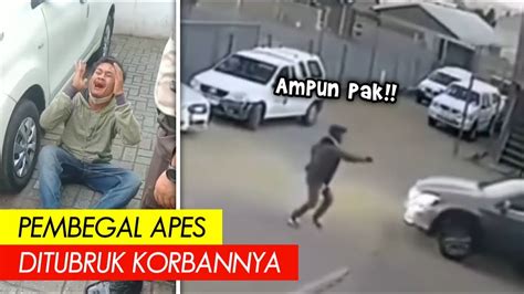 Pembegal Ditubruk Korbannya Aksi Nekat Pembegal Apes Yang Sempat