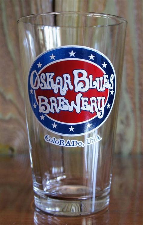 Oskar Blues Brewery Colorado Usa American Shaker Pint Glass Oskarblues Oskar Blues Brewery