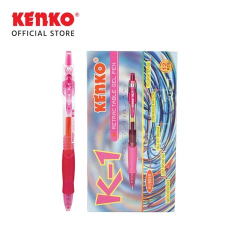 GEL PEN K 1 Retractable Kenko Stationery Official Store