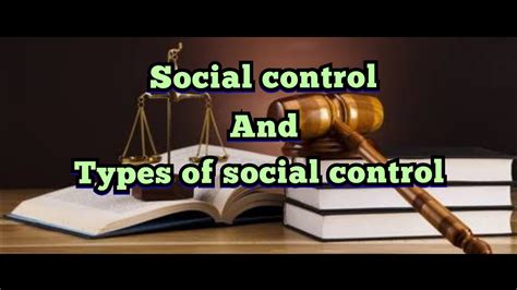 Socialcontrol Types Of Sociol Control Formal Social Control Informal