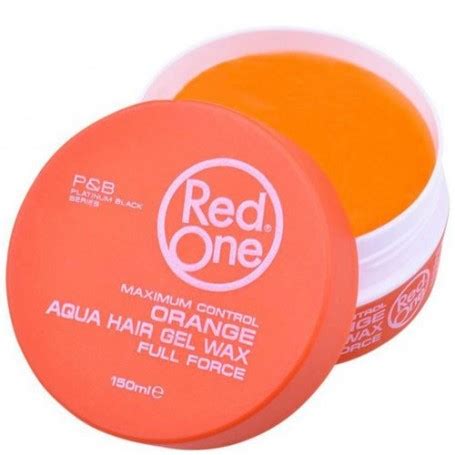 RED ONE Cire Capillaire RED ONE ORANGE AQUA HAIR WAX 150ml